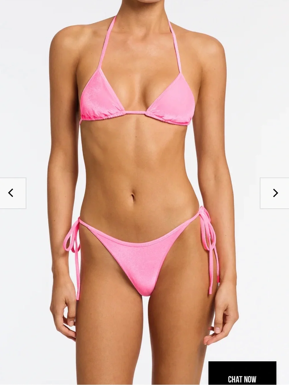 NWT Triangl Pink Velvet Candy Bottoms